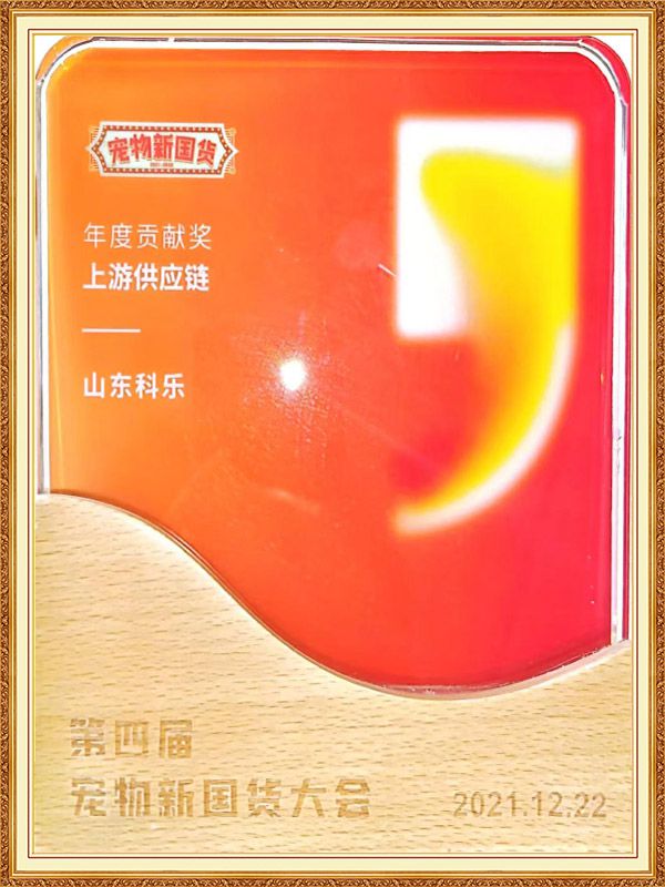 年度贡献奖上游供应链